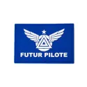 Future Pilot rubber patch for airplane pilots | BAYO