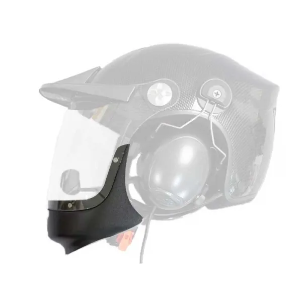 Chinstrap windbreak for FALCON screen for airplane pilots | BAYO