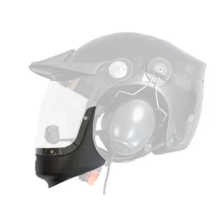 Chinstrap windbreak for FALCON screen for airplane pilots | BAYO