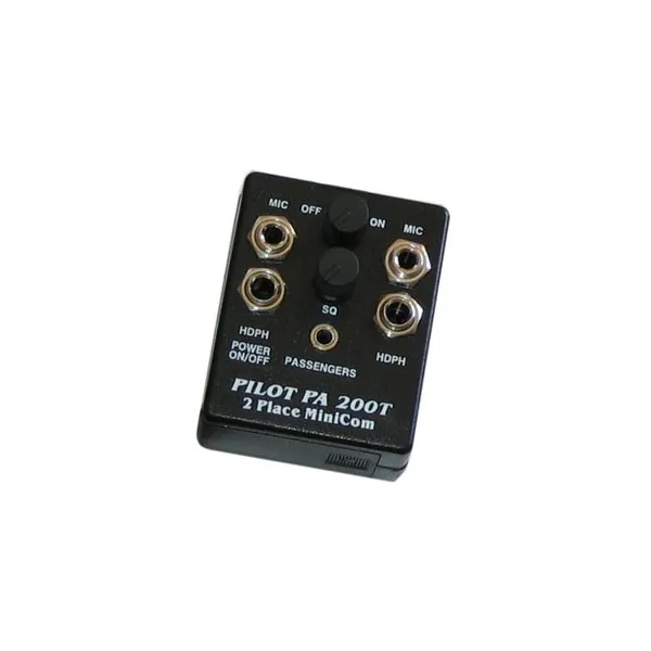 Pilot Communications Portable Aviation Intercom PA200T for airplane pilots | BAYO