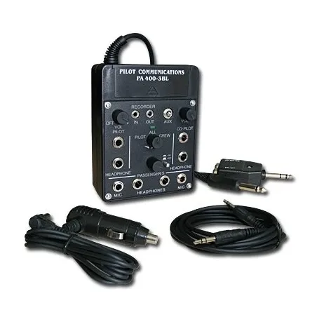 Pilot Communications Intercom portable pour 4 casques Pilot Communications - 1