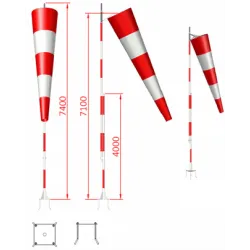 STNA mast (ICAO) wind indicator for airplane pilots | BAYO