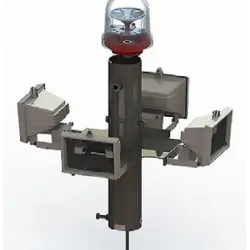 FAA mast, wind indicator for airplane pilots | BAYO