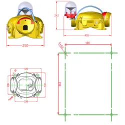 Balise portable Basse Intensité Lédéo