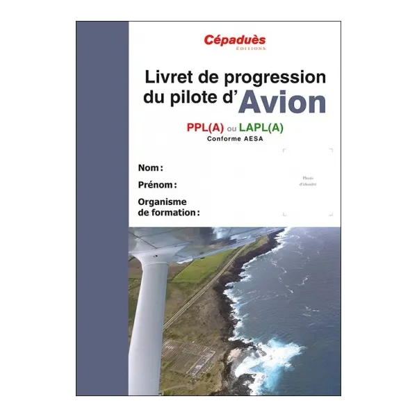 Livret de progression du pilote avion