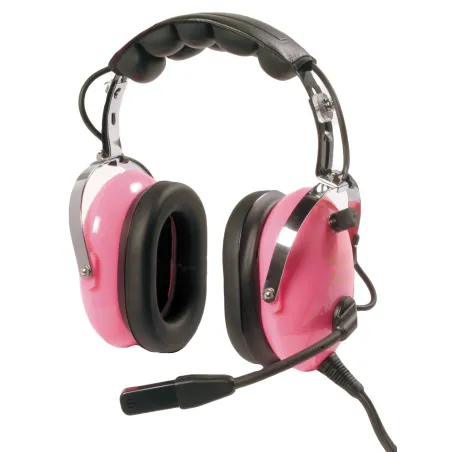 Pilot Com. P51 C Pink Headset for airplane pilots | BAYO