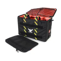 Flight Suitcase GRIZZLY Black Line pour pilotes d'avion | BAYO