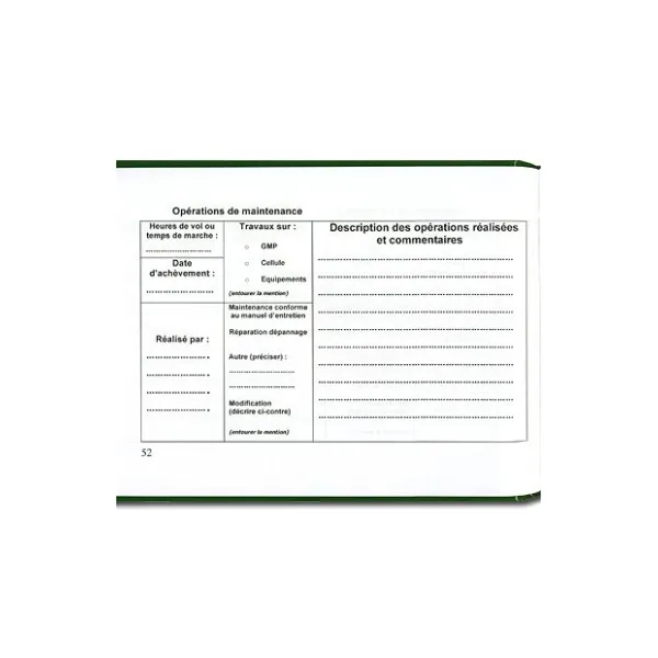 Flight log and maintenance for ULM for airplane pilots | BAYO