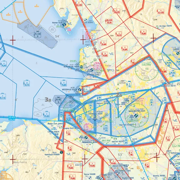 UK | VFR Chart AIRMILLION for airplane pilots | BAYO