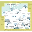 Germany | VFR Chart AIRMILLION for airplane pilots | BAYO