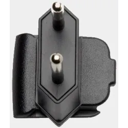 EU plug for power charger with bare USB port for airplane pilots | BAYO