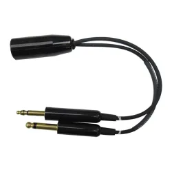 Adaptateur hélico vers avion David Clark