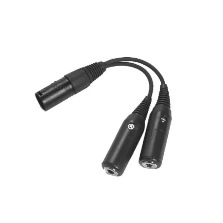 Adaptateur casque avion femelle vers monoprise Airbus