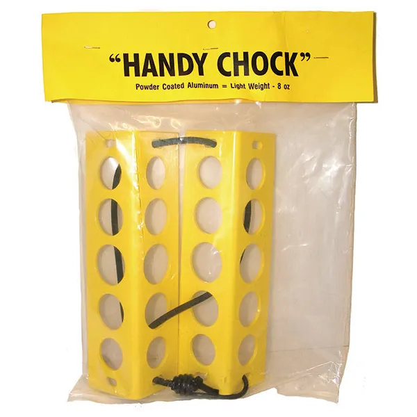 Cales de roues de voyage jaunes