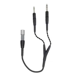 Adaptateur lightspeed LEMO vers double JACK pour pilotes d'avion | BAYO