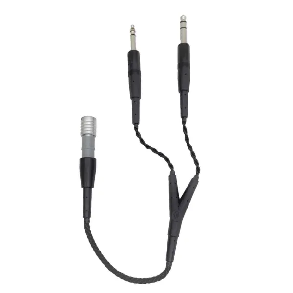 Adaptateur lightspeed LEMO vers double JACK pour pilotes d'avion | BAYO