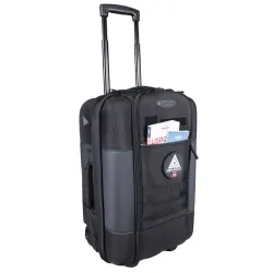 CABINS Full black suitcase for airplane pilots | BAYO