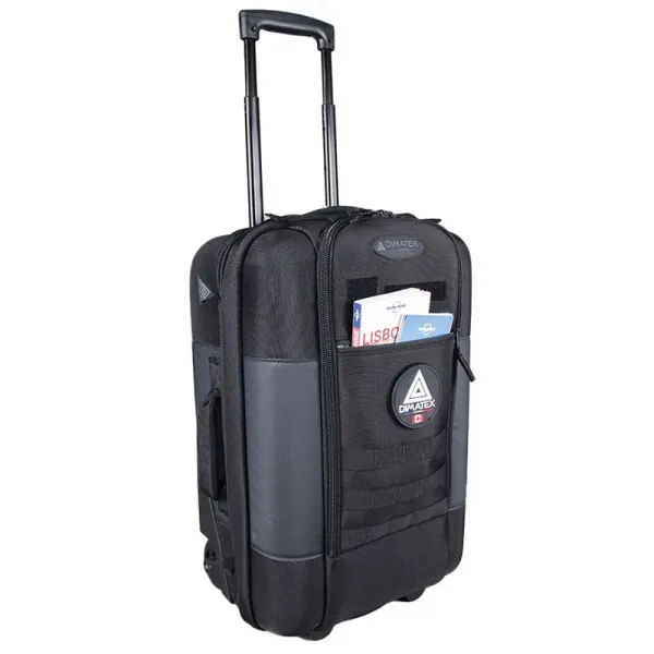 CABINS Full black suitcase for airplane pilots | BAYO