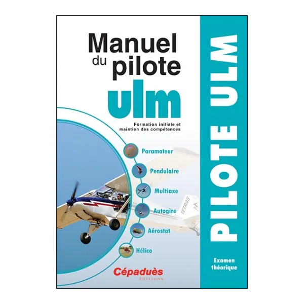 Manuel du pilote ULM 15e édition recto