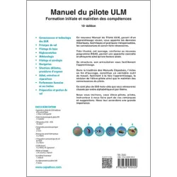 Manuel du pilote ULM 15e édition verso