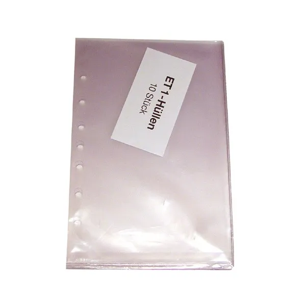 Set of transparent pouches for navigation log / VAC charts for airplane pilots | BAYO