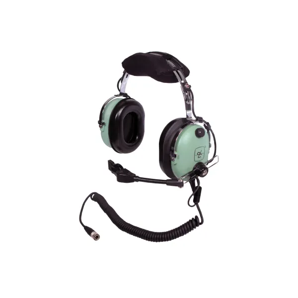 Casque d'aviation David Clark C130J ENC - Communications Claires pour Transport Militaire