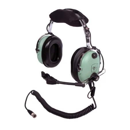 Casque d'aviation David Clark C130J ENC - Communications Claires pour Transport Militaire