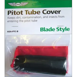 Flamme cache pitot remove before flight blade