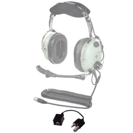 Adapter Cable for C130 (for David Clark ENC Headset) for airplane pilots | BAYO