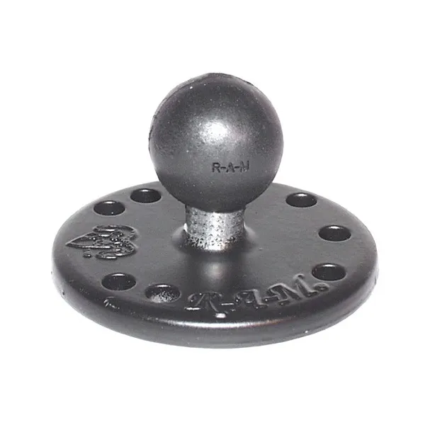 Base Ronde Avec Boule B (Standard) Diametre 2,5 Cm (1")