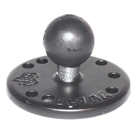 Base Ronde Avec Boule B (Standard) Diametre 2,5 Cm (1")