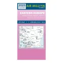 Carte VFR AIRMILLION Europe de l'Est 2025 Echelle de 1 1000000