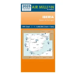 Iberia | VFR Chart AIRMILLION for airplane pilots | BAYO