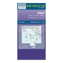 Italy | VFR Chart AIRMILLION for airplane pilots | BAYO