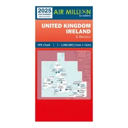 UK | VFR Chart AIRMILLION for airplane pilots | BAYO