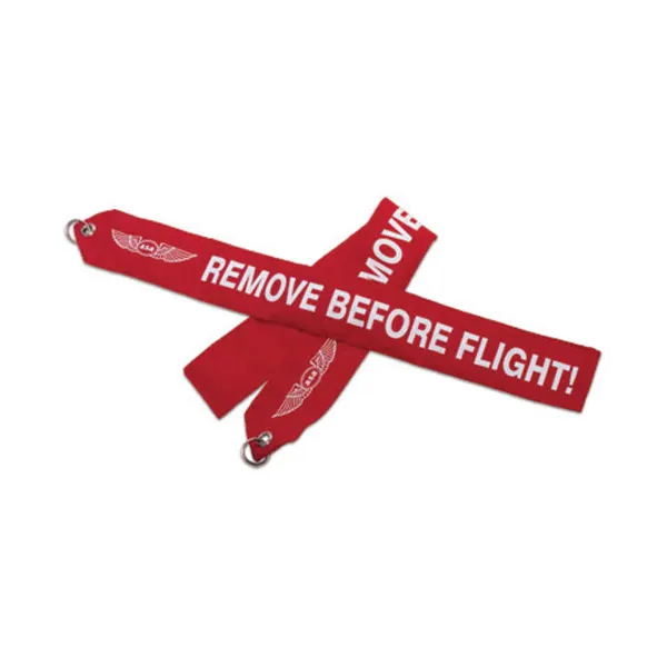 Flamme remove before flight plastique avec anneau  - 1