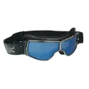 Aviator Goggle Glasses Black Leather for airplane pilots | BAYO