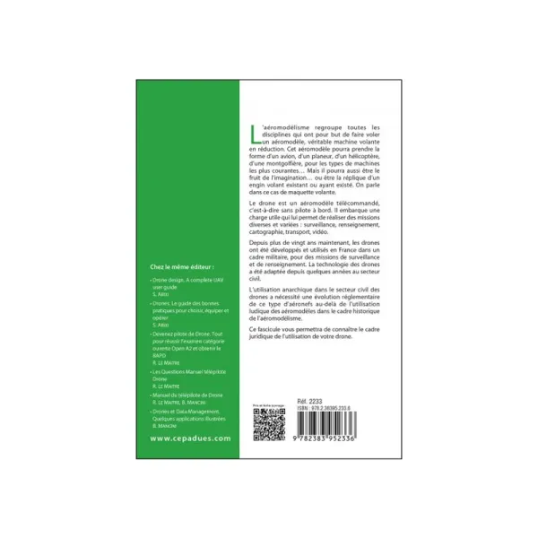 Drone Piloting Regulations 12th Edition back cover