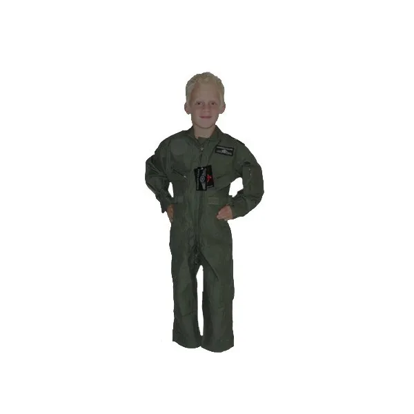 CWU-27 child flight suit army green for airplane pilots | BAYO