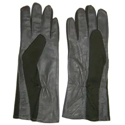 Gants de pilote en nomex - vert  - 1