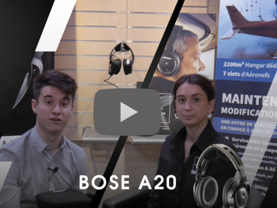 Présentation du casque Bose A20 